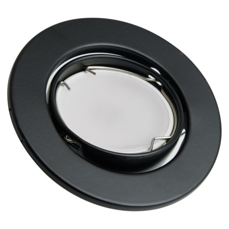 Introductive Lamp Feron DL11, IP20, G5.3, 50 W, 90x90x27 mm, black matte color