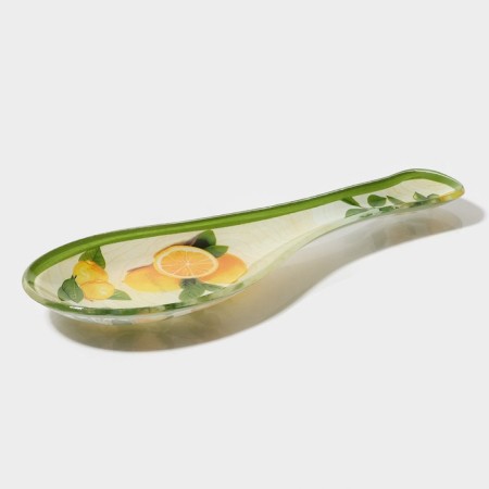 Glass stand under a spoon of Dolce, 23.5 × 8.3 cm-2