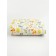Baby rug is soda, size 115x115 cm, print print, yellow color