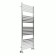 Terminus water heated towel rail "Tuscan" P23, 500x1400 mm, lower connection, chrome