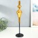Summary Metal for 1 candle "Rafael" aged bronze 12x12x49 cm