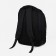 Male backpack on a zipper, 2 parts with a zipper, 5 external pockets, black color