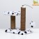 Clog for kittens double, 30 x 20 x 34 cm, jute, Dalmatian