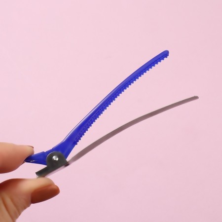 Hair clamps, set - 6 pcs, 10 cm, color mix-2