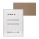 Calligrata Folder Folder "Case", 250g/m2, 200l, white, non-naughty