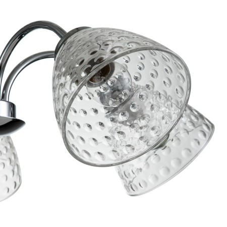 Suspended lamp 5x40W E27, size 56x56x56 cm-3