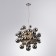 Suspension A8313SP-9CC Pluto 9x40W G9, 60x60x57 cm