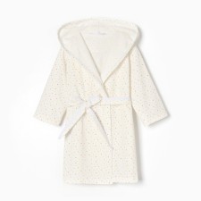 Halat for a girl's pile, white/stars, height 104 cm