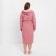 Women's bathrobe, dry rose, size 48
