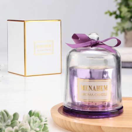 Aromatic candle "Menahem", citrus and aromatic herbs, 8x11, 5 cm-7