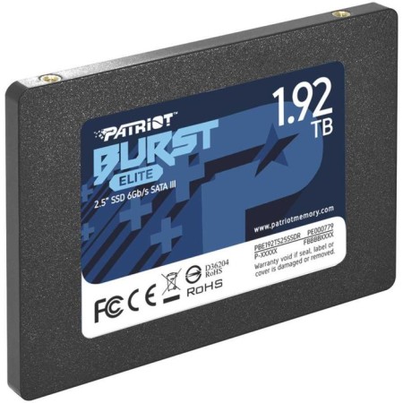 SSD Patriot PBE192TS25SSDR BURST ELITE, 1920 GB, Sata III-2