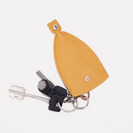 Key, length 11.5 cm, ring, yellow color-2