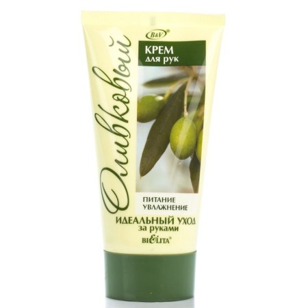 Hand cream Bielita "Olive", 150 ml