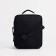 Male bag on lightning, luris, long belt, black color