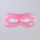Gel mask for the area around the eyes, 17 × 7.5 cm, pink color