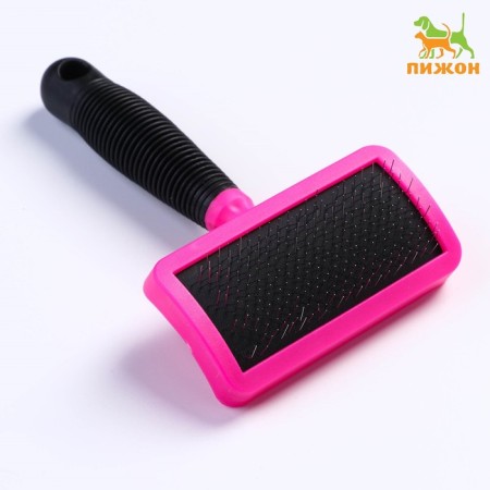 Puchoderma without drops, rubberized pen, 10 x 16 cm, pink-black