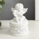 Polystone box "Snowty Angel Musician" MIX 5.5x5x8.5 cm