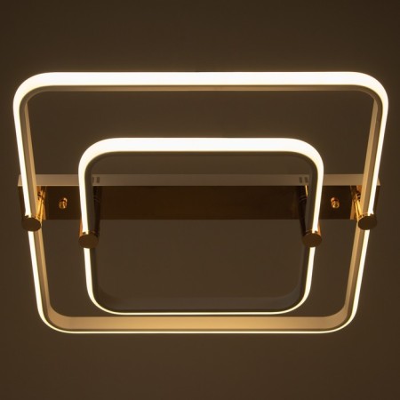 Lamp "Sonlan" LED 120W gold 60x60x12 cm Bayerlux-3