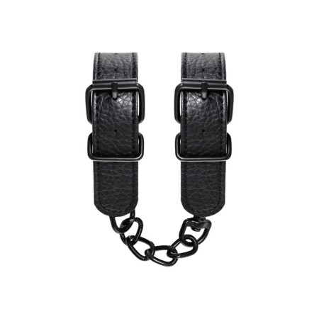 Toyfa Theater, black handcuffs, PU skin, 26.5 cm-8