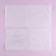 Paper napkins "Happy birthday", 33 × 33 cm, set 12 pieces, silver color