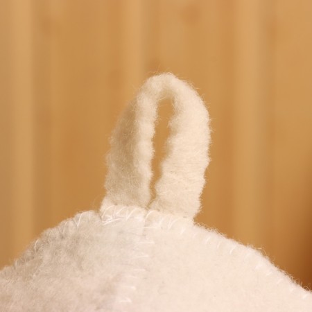 Bath cap with embroidery "100% man"-2