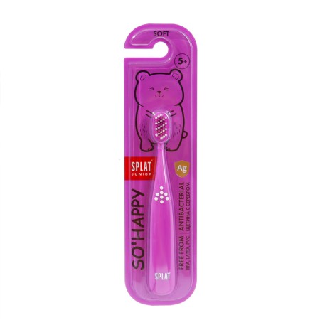 SPLAT Junior Soft toothbrush for children, mix-6