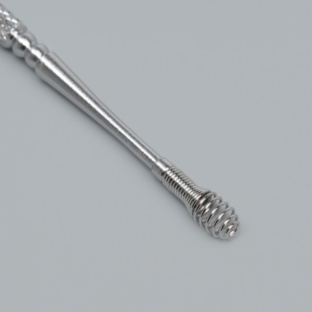 Plot "Spring", metal, 11.5 cm, silver color-2