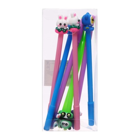 Gel Helly-Great, blue rod, little animals mix-5