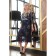 Female dress, size 44, blue color