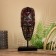 Mask "Miracle" on the stand, Albezia 15x10x43 cm
