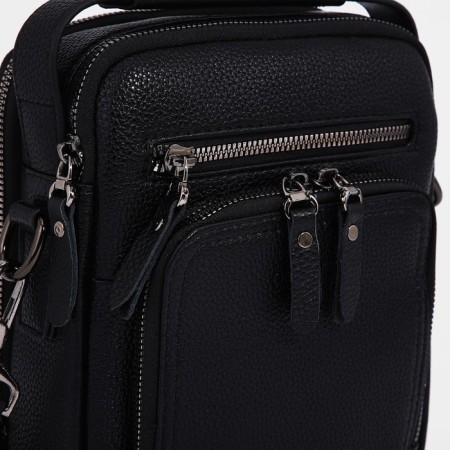 Male bag, guran tomp, black color-2