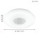 Lamp Capasso 1, 1x24W LED, 3000K, 2500LM, white color