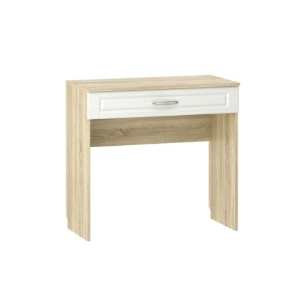 TEALENT OLIVIA table, 850x420x800, sonoma oak/White tree MDF