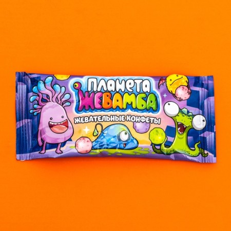 Chewing sweets "Planet Zhevamba", 20 g