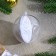 Christmas tree decoration for coloring "Snowman" Size: 8 cm; 2 pcs., Brush