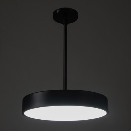 Orneo chandelier LED 24W 6000K black 30x30x30-60 cm-2