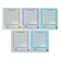 Notebook 12 sheets in the Friends line, cover coated cardboard, rounded angles, fields, block 65 g/m2, mix
