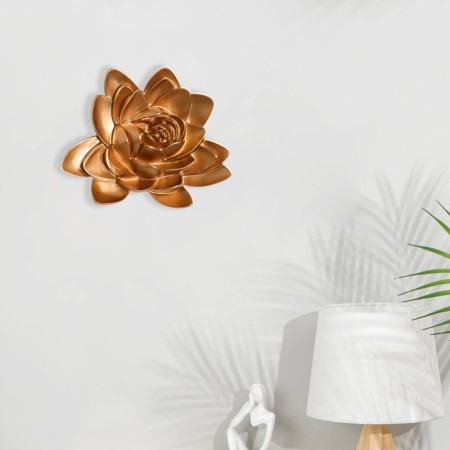 Nasten decor, "lotus" 14 x 15 cm, gold-1