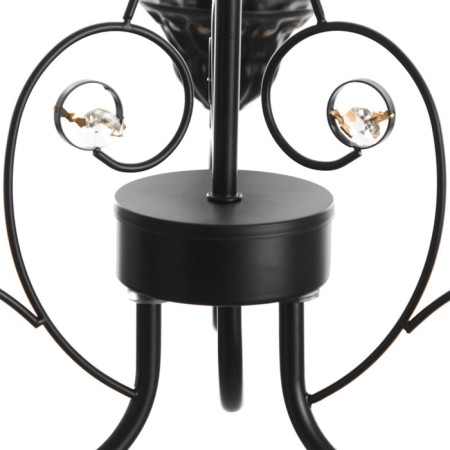 Azazel chandelier 3XE14 40W black and gold 57x57x39.5-98 cm Bayerlux-7