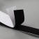 Velcro "loop", on an adhesive basis, 20 mm × 25 ± 1 m, black color