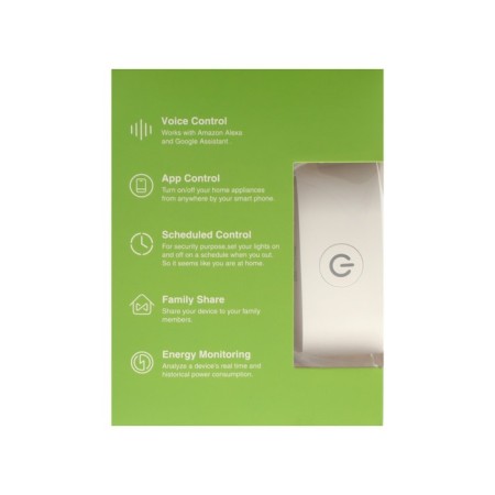 Smart Rosette Gosund Smart Plug SP1, Wi-Fi, 16A, Schedule, Timer, refractory-3
