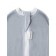 Lightning diaper with a hat with a hat Nature Essence, height 68-74 cm, color gray color