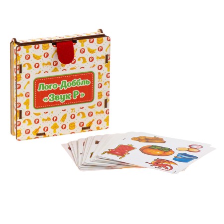 Set of cards "Logo-random. Sound p "