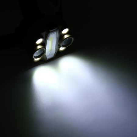 Battery -off Llamp, 13 W, 4000 mAh, 5 V, COB + T6. 7 modes, movement sensor-10