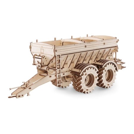 Wooden 3D designer "Trailer for the Kirovets K-7M tractor"