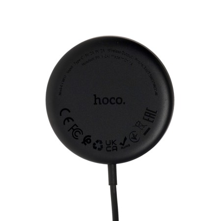 Hoco CW52, MAGSAFE, Magnet, 15 W, Type-C, 2 A, 1 m, 1 m wireless charger.-2