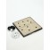 The board game is magnetic, board 22 x 21.3 x 1.2 cm, 120 stones 1.2 x 0.5 cm