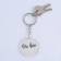 Acrylic key a keychain with a joke "oh, all", diam. 4.5 cm
