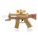 Galaxy machine gun, light and sound effects, works on batteries, MIX color