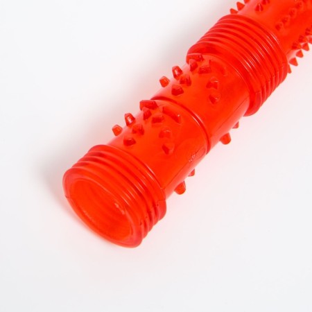 Toy training chewing "stick" hollow, 24.5 cm, red-1